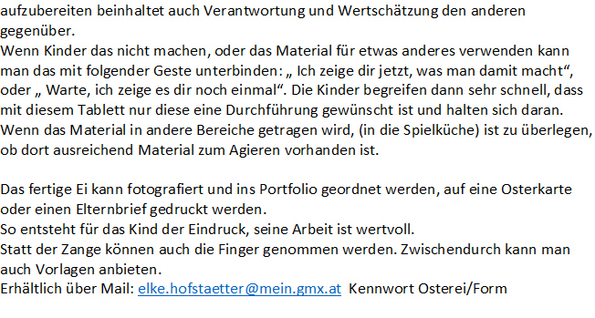 Text Holzform Osterei gefüllt 2