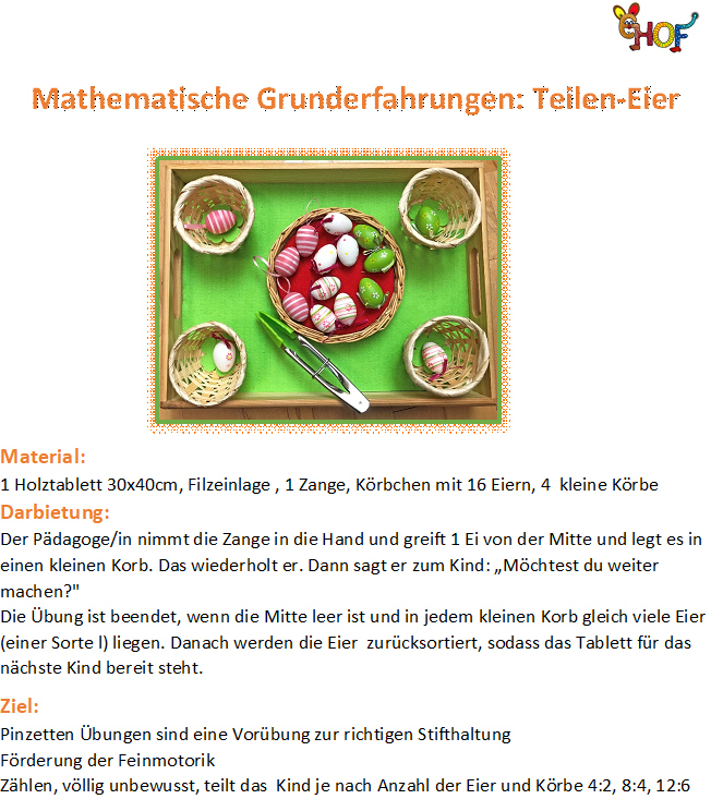 Text Mathe Grunderfahrungen Teilen Eier